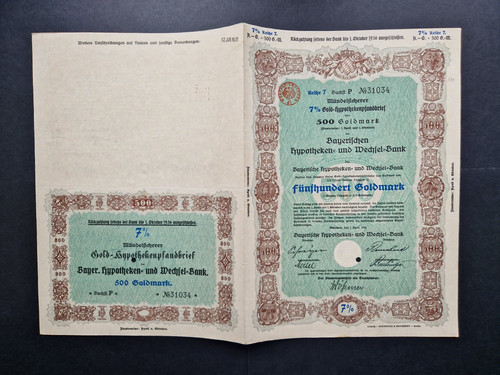 Gold pfandbrief bayer - 7, %