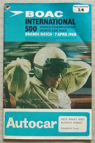 Brands hatch 1968 boac - brands,