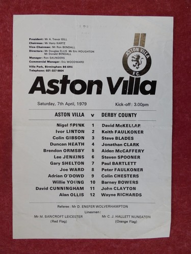 Aston villa derby county - v, |