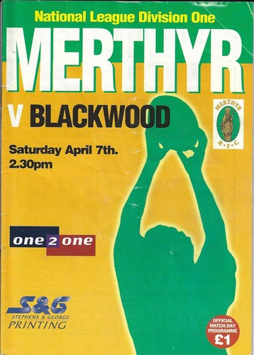 Merthyr gegen blackwood - gegen, 7