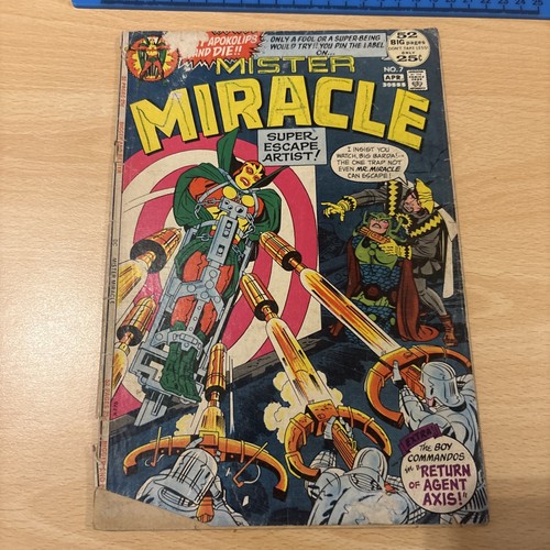 Vintage comic mister miracle - vintage,
