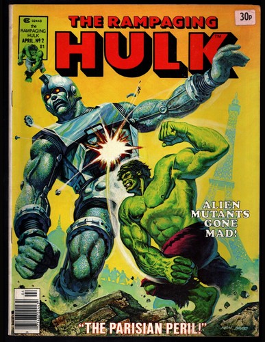 Rampaging hulk magazine - rampaging, vol