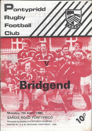 Pontypridd gegen bridgend - pontypridd, 7