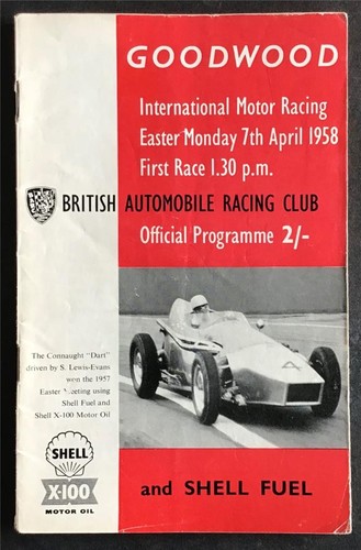 Goodwood april 1958 - goodwood,