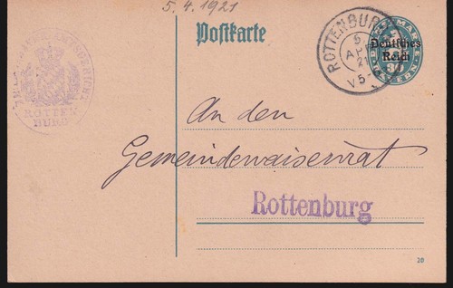 Deutsches reich 7 01 - deutsches, 7/01