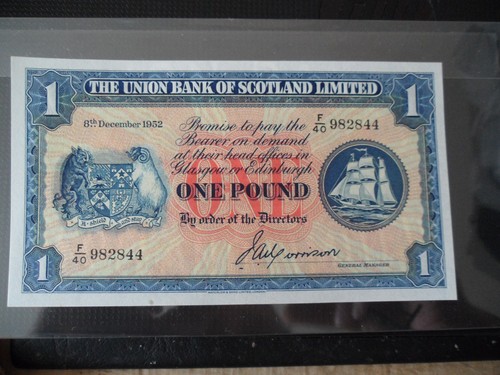 Scotland union bank - scotland, of