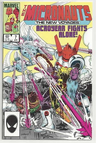 Micronauts apr 85 - 85, like